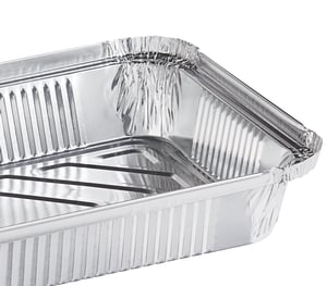 1.5 lb Oblong Foil Container - 500/Case