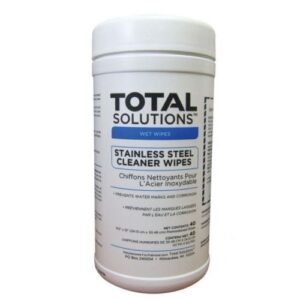 Stainless Steel Wipes 40 wipes/tub