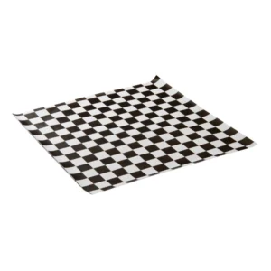 wax paper black checker 2000 pcs bag 3bag