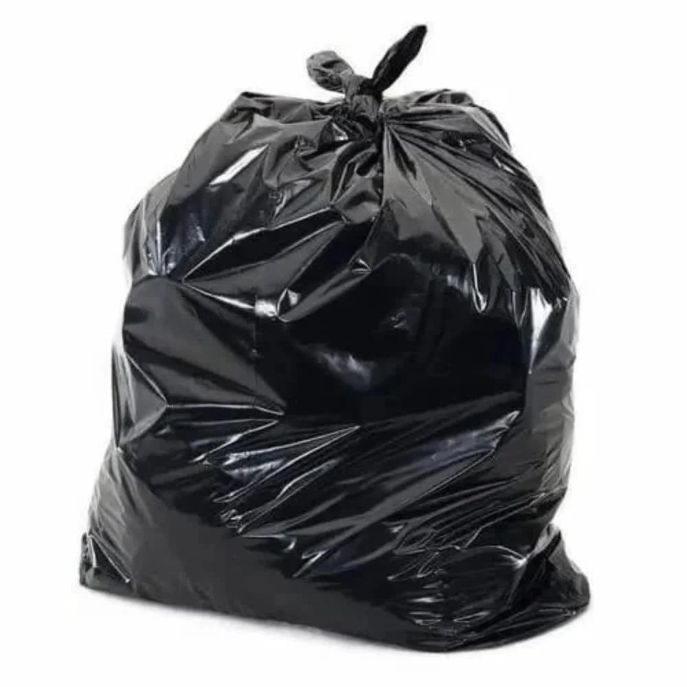 garbage bags 30x38 strong black bags 200 cs
