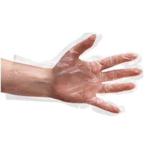 Del i Poly Gloves - Large 500/bx 4 Box/cs